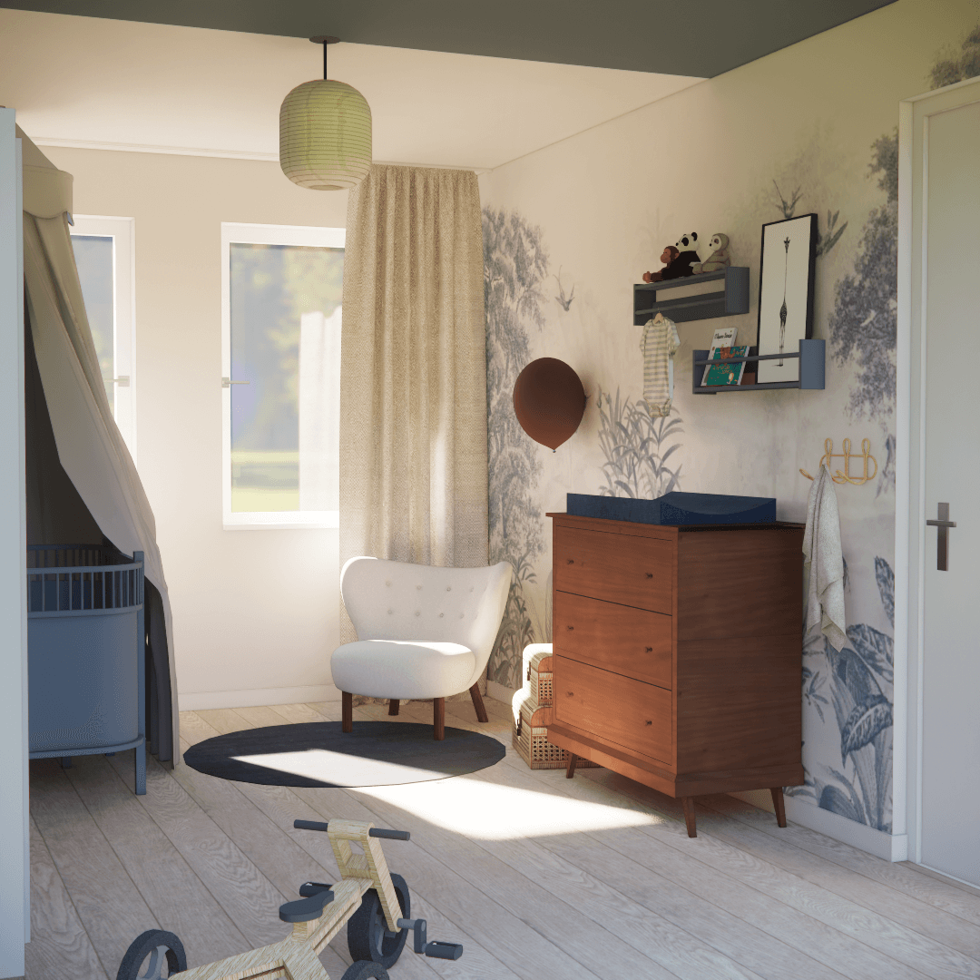 SOMETHING BLUE| Babykamer ontwerp
