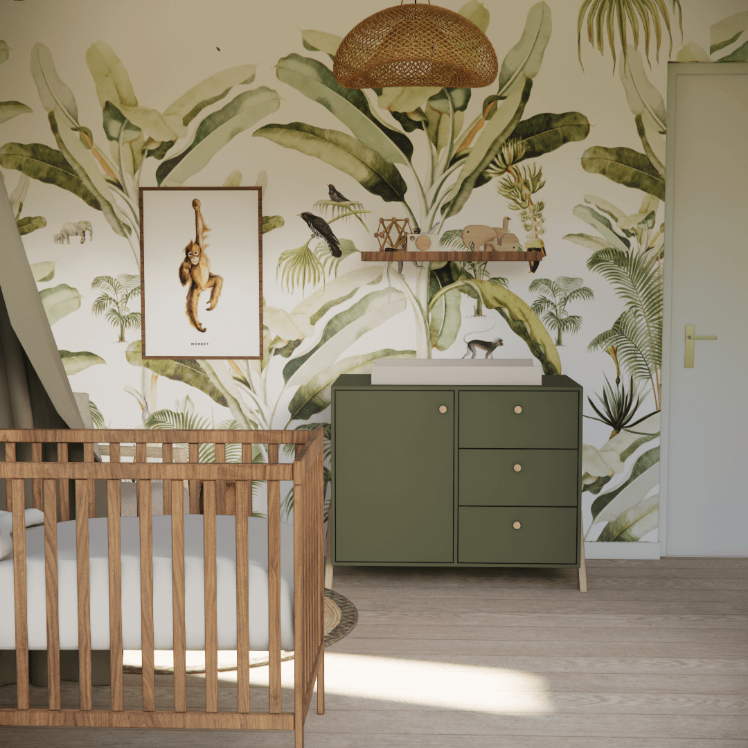 WHERE'S THE MONKEY| Babykamer ontwerp