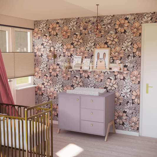 FLOWERY PINK | Babykamer ontwerp