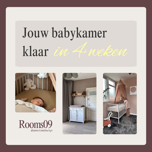 GRATIS PLANNER | In 4 weken jouw babykamer klaar